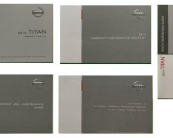 2014 Nissan Titan Owner's Manual Set