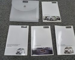 2014 Smart Fortwo Electric Drive Coupe & Cabriolet Owner's Manual Set