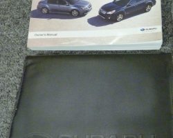 2014 Subaru Legacy & Outback Owner's Manual Set