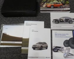 2014 Subaru XV Crosstrek Owner's Manual Set