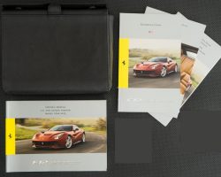 2015 Ferrari F12 Berlinetta Owner's Manual Set