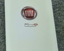 2015 Fiat 500e Owner's Manual