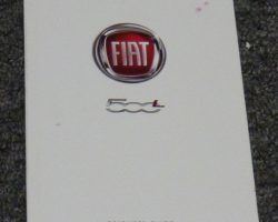 2015 Fiat 500L Owner's Manual