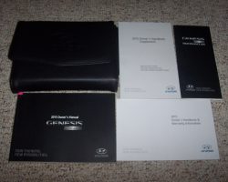 2015 Hyundai Genesis Coupe Owner's Manual Set