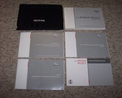 2015 Nissan Rogue Select Owner's Manual Set