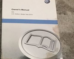 2015 Volkswagen CC Owner's Manual