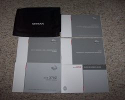 2016 Nissan 370Z Owner's Manual Set