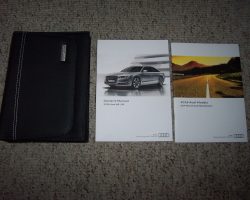 2016 Audi A8 & S8 Owner's Manual Set