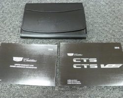 2016 Cadillac CTS & CTS-V Owner's Manual Set