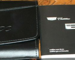 2016 Cadillac ELR Owner's Manual Set