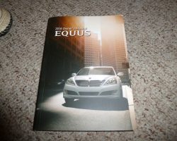 2016 Hyundai Equus Owner's Manual