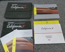 2016 Ferrari California T Owner's Manual Set