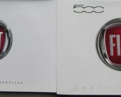 2016 Fiat 500 & 500C Owner's Manual Set