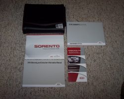 2016 Kia Sorento Owner's Manual Set