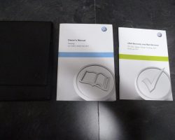 2016 Volkswagen Touareg Owner's Manual Set