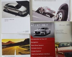 2017 Audi A7, S7 & RS7 Owner's Manual Set