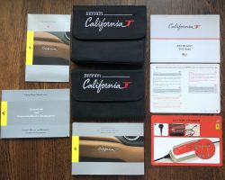 2017 Ferrari California T Owner's Manual Set