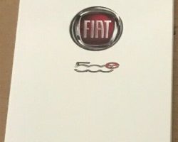 2017 Fiat 500e Owner's Manual