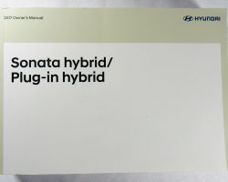 2017 Hyundai Sonata Hybrid Owner's Manual