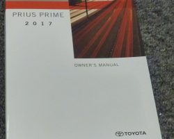 2017 Toyota Prius Prime Owner's Manual
