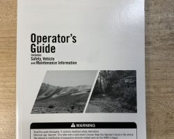 2018 Can-Am / Brp Renegade  500 Owner Operator Maintenance Manual