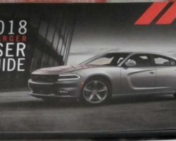 2018 Dodge Charger SRT Owner's Operator Manual User Guide