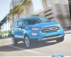 2018 Ford EcoSport Owner's Manual