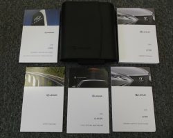 2018 Lexus LS500 Owner's Manual Set