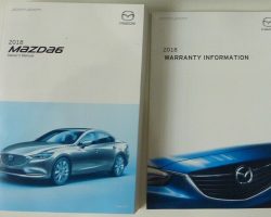 2018 Mazda6 Owner's Manual Set