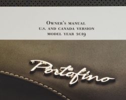 2019 Ferrari Portofino Owner's Manual