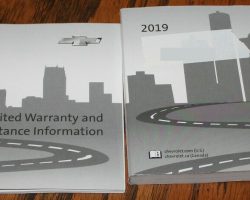 2019 Chevrolet Bolt EV Owner's Manual Set