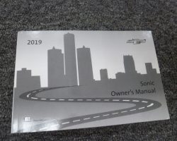 2019 Chevrolet Sonic Owner's Manual