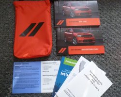 2019 Dodge Durango Owner's Manual User Guide Set
