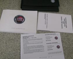 2019 Fiat 124 Spider Owner's Manual Set