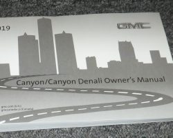 2019 GMC Canyon & Canyon Denali Owner's Manual