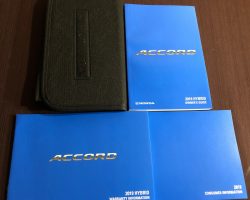 2019 Honda Accord Hybrid Owner's Manual Set