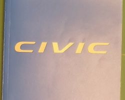 2019 Honda Civic Coupe Owner's Manual