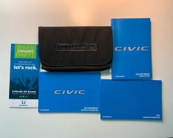 2019 Honda Civic Hatchback Owner's Manual Set