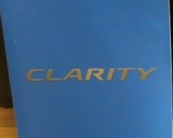 2019 Honda Clarity Owner's Manual