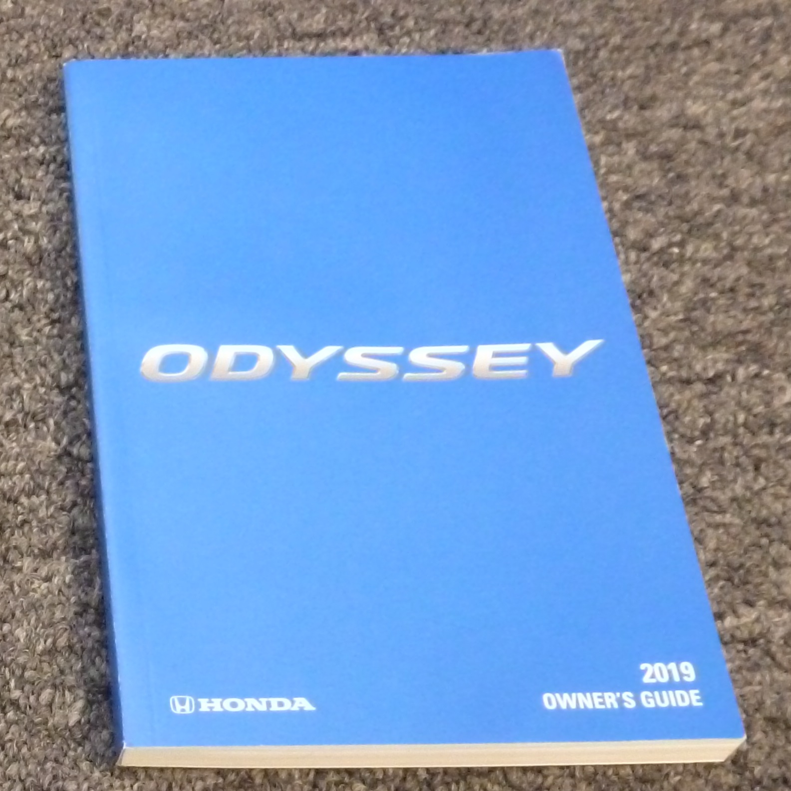 2019 Honda Odyssey Owner’s Manual DIY Repair Manuals