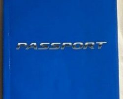 2019 Honda Passport Owner's Manual