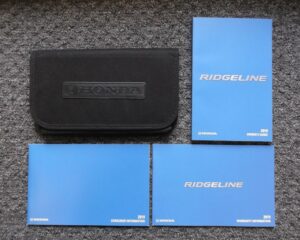 2019 Honda Ridgeline Owner's Manual Set