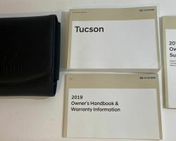 2019 Hyundai Tucson Owner's Manual Set