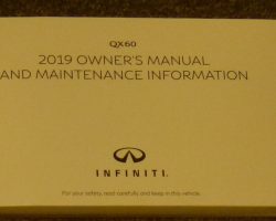 2019 Infiniti QX60 Owner's Manual