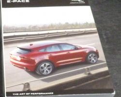 2019 Jaguar E-Pace Owner's Manual