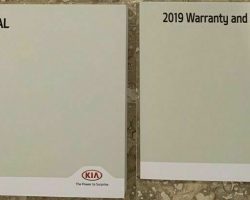 2019 Kia Forte Owner's Manual Set
