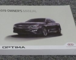2019 Kia Optima Owner's Manual
