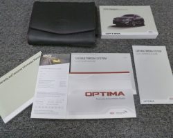 2019 Kia Optima Owner's Manual Set
