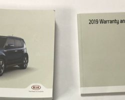 2019 Kia Soul Owner's Manual Set