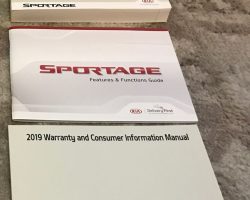 2019 Kia Sportage Owner's Manual Set